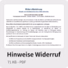 PDF Thumbnail Widerruf